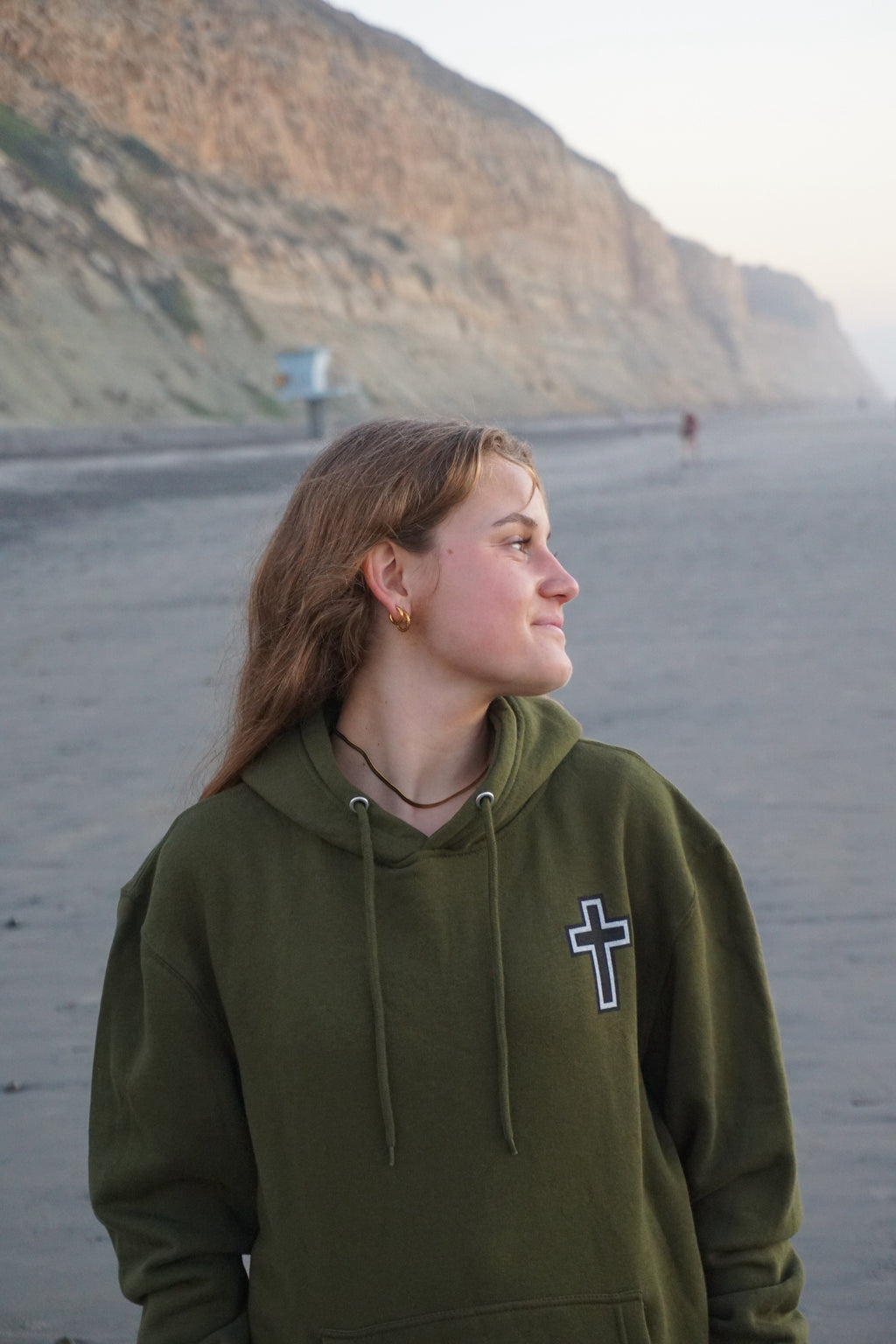 Hoodie Army Green