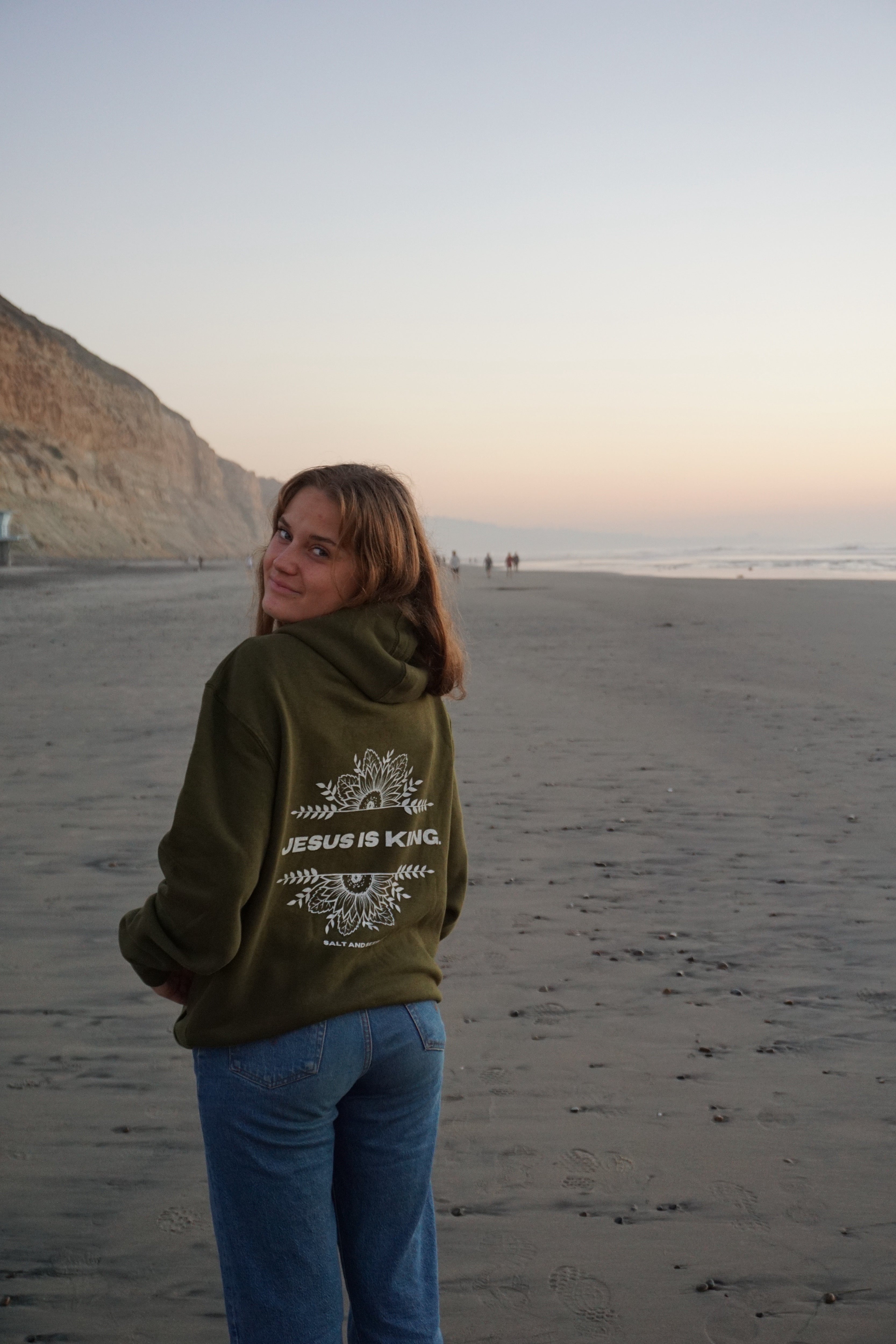 Hoodie Army Green