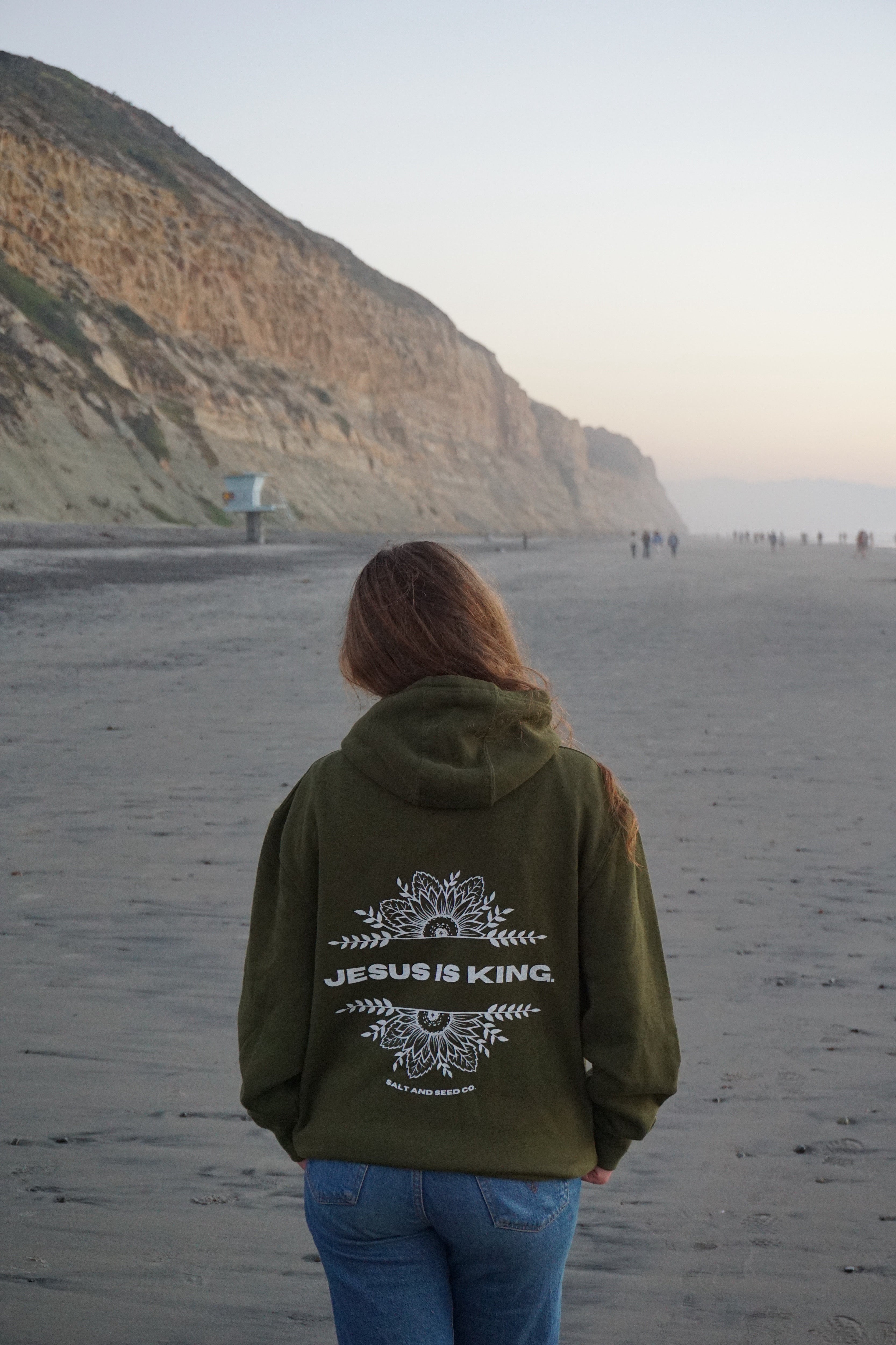 Hoodie Army Green