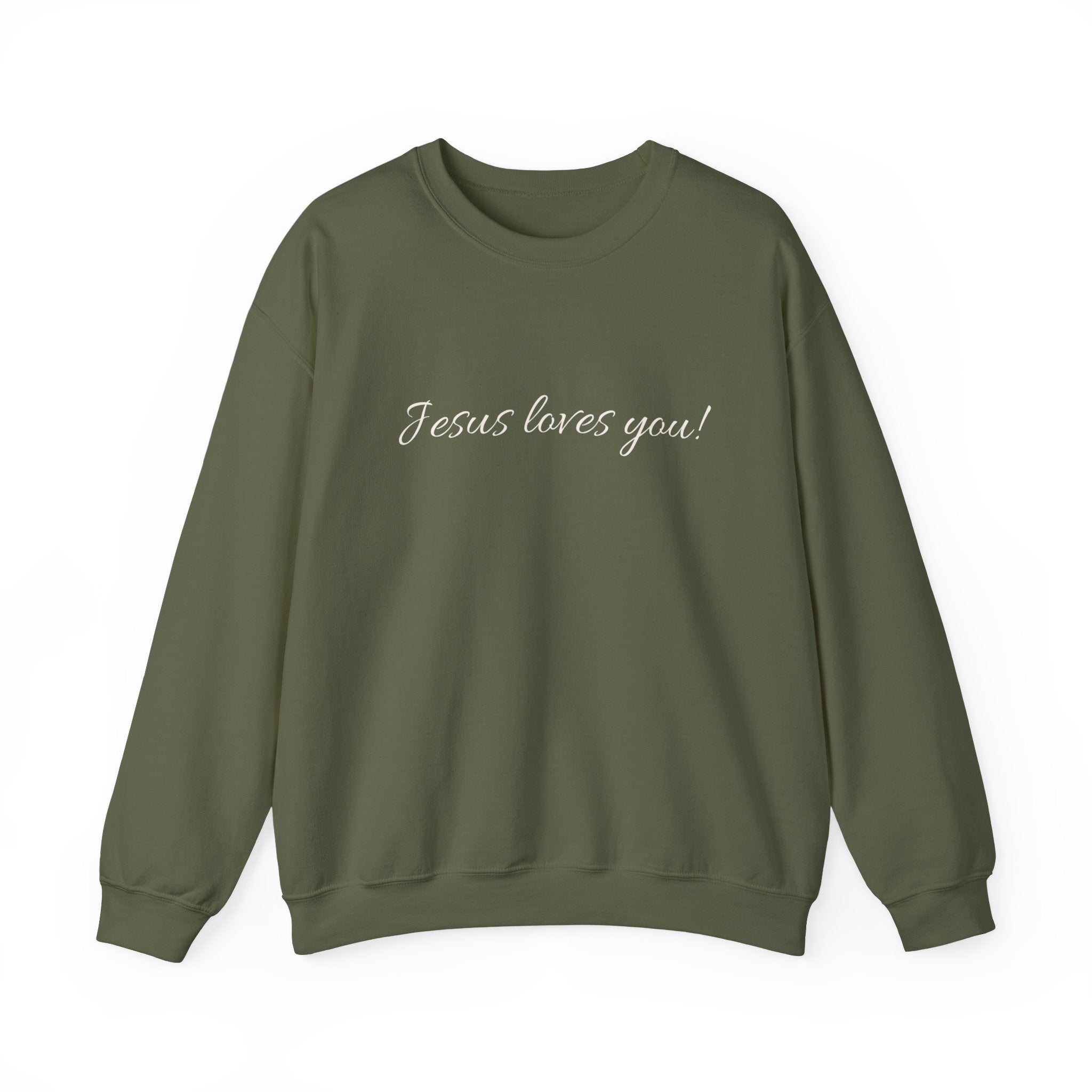 Military Green Crewneck