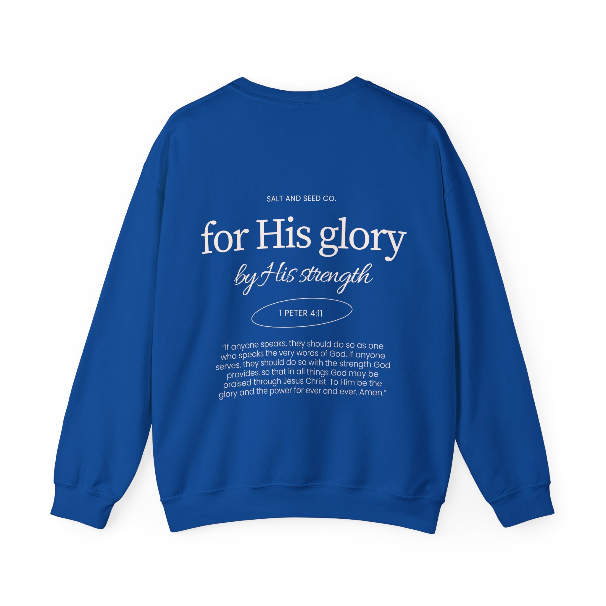 Royal Blue Crewneck